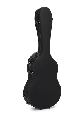 Sırt Çantası Askılı PVC Mat Siyah Deri Fiberglas Gitar Sert Kılıf
