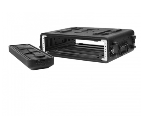 PE 10&quot; Derinlik 2U Mikrofon Saklamalı Sığ Rack Kılıf