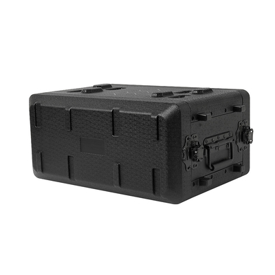 Easy Carry 4U 4 Space Sığ Raf Kılıf Siyah PE 10&quot; Derinlik Su Geçirmez