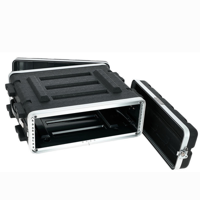 ABS 17&quot; Derinlik 19 İnç Rack Flight Case 3U Rack Case DJ / PA için