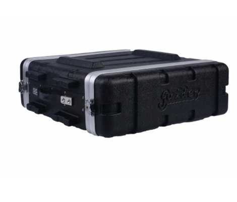 DJ /PA ABS 3U 19 İnç Raf Kılıfı Büküm Kilitleri x 4 480X480x133MM