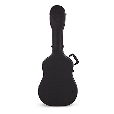 Yastıklı Omuz Askıları ile Siyah Tam Boy Akustik Gitar Hard Case ABS