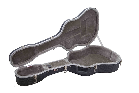 Guider ABS Klasik Gitar Hard Case Siyah Dreadnought Gitarlar İçin