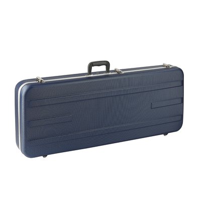 ABS Dikdörtgen Elektro Gitar Hard Case Shell Mavi Su Geçirmez