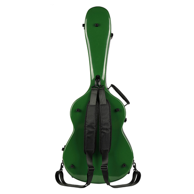 Yeşil Klasik Sert Kabuk Gitar Kılıfı 39 İnç Fiberglas Anti Basınç