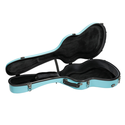 39 İnç Fiberglas Gitar Hard Case Tiffiany Blue Su Geçirmez
