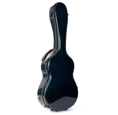 Klasik Gitar Hard Case Hava Karbon İpek Mavi Astar Gibi