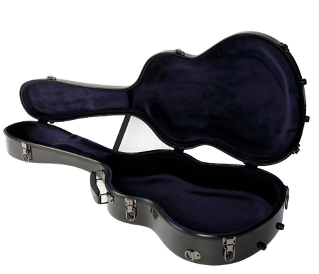 Sert Saplı Klasik Gitar Uçuş Çantası Hava Karbon CFC-500 Kırmızı