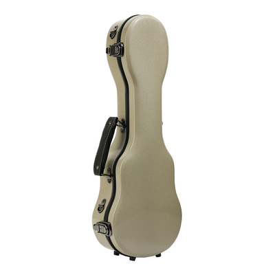 10 Renk Fiberglas Soprano Ukulele Hard Case Yumuşak Kadife Astar