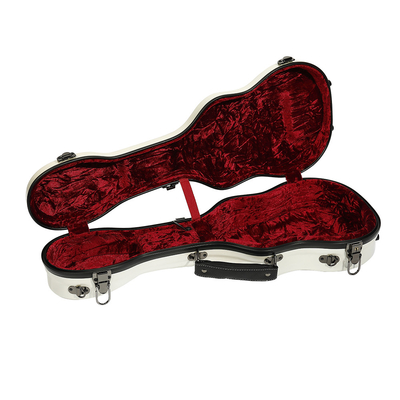 Fildişi Konseri Ukulele Hard Case Fiberglas Hardshell Su Geçirmez