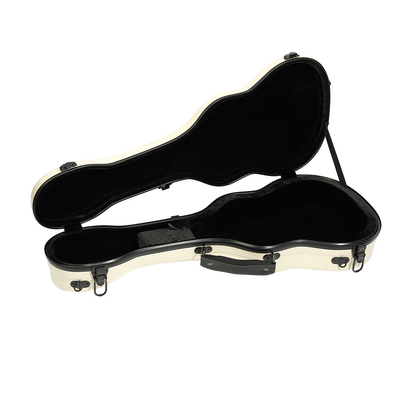 Anti-Basınç Fiberglas Tenor Ukulele Hard Case Fildişi Rengi