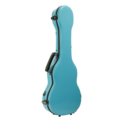 Su Geçirmez Fiberglas Bariton Ukulele Sert Kabuk Kılıf 3 Metal Mandal Bir Kilitlenebilir