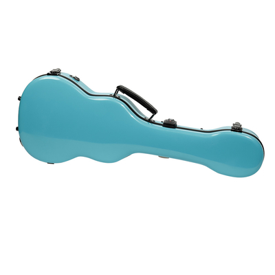 Su Geçirmez Fiberglas Bariton Ukulele Sert Kabuk Kılıf 3 Metal Mandal Bir Kilitlenebilir