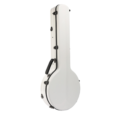 Anti-Basınç Fiberglas Sert Kabuk Banjo Kılıf Beyaz Son derece güçlü