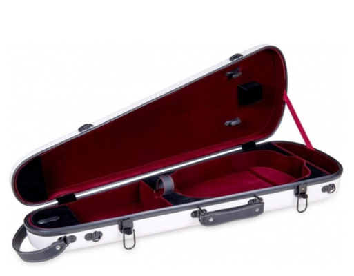 Fiberglas Keman Hard Case Anti Basınç Su Geçirmez tam boy