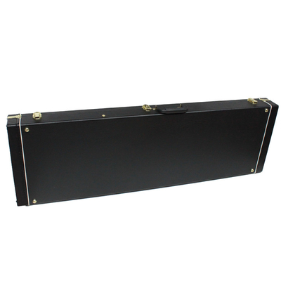 Kontrplak Elektrik Bas Gitar Hard Case Yastıklı Taşıma Kolu Dayanıklı