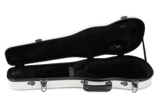 ODM Hafif Beyaz Fiberglas Keman Hard Case Mavi Astar Gibi İpek