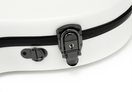 ODM Hafif Beyaz Fiberglas Keman Hard Case Mavi Astar Gibi İpek
