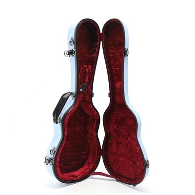 Hardshell Fiberglas Tenor Ukulele Sert Kılıf Kalın Dolgulu Tiffiany Mavisi