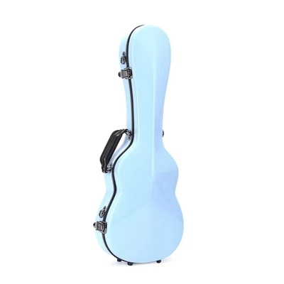 Hardshell Fiberglas Tenor Ukulele Sert Kılıf Kalın Dolgulu Tiffiany Mavisi