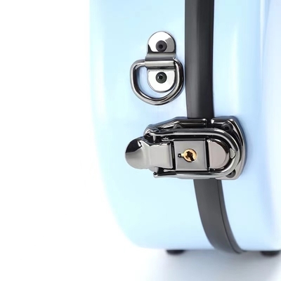 Hardshell Fiberglas Tenor Ukulele Sert Kılıf Kalın Dolgulu Tiffiany Mavisi