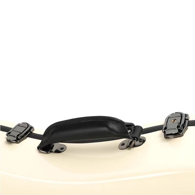 Fiberglass Hardshell Banjo Case, omuz bandı deri kolu ile